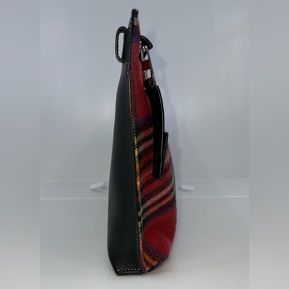 Loewe Red Tartan Plain T-Pouch - Picture 5 of 11